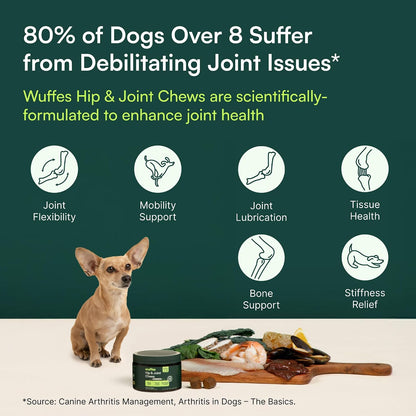 Hip & Joint Chews for Medium Breeds